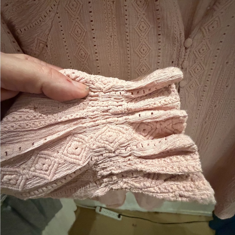Frye brand pink blouse - Picture 6 of 8